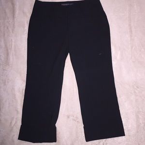 Express cropped work pants